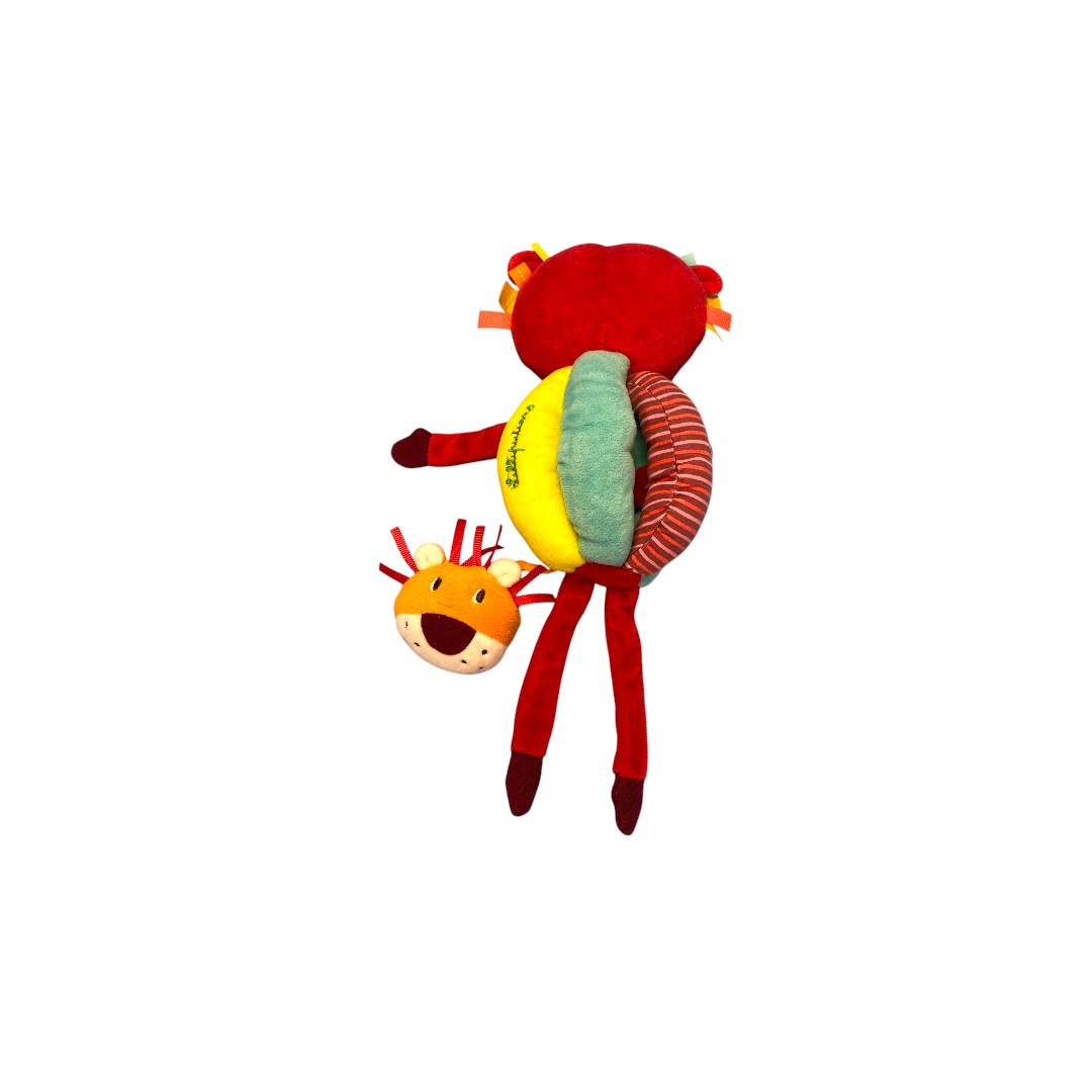 Peluche - Hochet à poignées George le lémurien Très bon état - Vue 2 - 